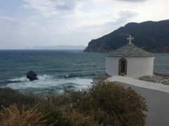 Église Panagitsa of Pyrgos à Skopelos